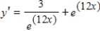 <strong>Find the derivative of the following function. </strong> A) B) C) D) E)