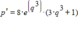 <strong>Find the derivative of the following function. </strong> A) B) C) D) E)