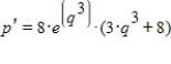 <strong>Find the derivative of the following function. </strong> A) B) C) D) E)