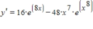 <strong>Find the derivative of the following function. </strong> A) B) C) D) E)