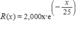 <strong>Suppose that the revenue in dollars from the sale of x units of a product is given by . Find the marginal revenue function. </strong> A) B) C) D) E)