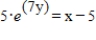 <strong>Find dy/dx at the given point without first solving for y. at </strong> A) B) C) D) E)