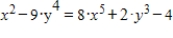 <strong>Find dy/dx for the following equation: . </strong> A) B) C) D) E)