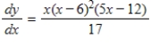 <strong>Both a function and its derivative are given. Use them to find intervals on which the function is decreasing. </strong> A) B) C) D) or E)