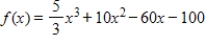 <strong>A function and its graph are given. From the graph, estimate where . </strong> A) B) C) D) E)