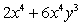 <strong>Simplify by combining like terms. </strong> A) B) C) D) E)