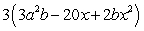 <strong>Factor by finding the common monomial factor. </strong> A) B) C) D) E)