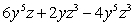 <strong>Factor by finding the common monomial factor. </strong> A) B) C) D) E)