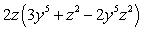 <strong>Factor by finding the common monomial factor. </strong> A) B) C) D) E)
