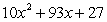 <strong>Factor the expression as a product of binomials. </strong> A) B) C) D) E)