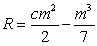 When medicine is administered, the reaction (measured in change of blood pressure or temperature) can be modeled by (that is, described by) , where c is a positive constant and m is the amount of medicine absorbed into the blood. Factor the expression for the reaction.