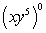 <strong>Simplify the expression so that it contains only positive exponents </strong> A) 1 B) C) D) E)
