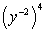 <strong>Use the rules of exponents to simplify the expression so that only positive exponents remain. </strong> A) B) C) D) E)