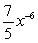 <strong>In many applications, it is often necessary to write expressions in the form , where c is a constant and n is an integer. Write the expression below in this form. </strong> A) B) C) D) E)