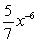 <strong>In many applications, it is often necessary to write expressions in the form , where c is a constant and n is an integer. Write the expression below in this form. </strong> A) B) C) D) E)