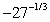 <strong>Evaluate the following expression if it represents a real number. </strong> A) B) C) D) 3 E)