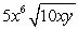 <strong>Simplify the expression by using the properties of radicals. Assume nonnegative variables. </strong> A) B) C) D) E)