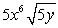 <strong>Simplify the expression by using the properties of radicals. Assume nonnegative variables. </strong> A) B) C) D) E)