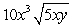 <strong>Simplify the expression by using the properties of radicals. Assume nonnegative variables. </strong> A) B) C) D) E)