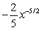 In calculus problems, the answers are frequently expected to be in a simple form with a radical instead of an exponent. Write the expression with radicals.  