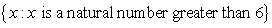 <strong>Write the following set a second way. </strong> A) B) C) D) E)
