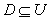 <strong>Use notation to indicate all containment relations between the following two sets. </strong> A) B) C) D) E)