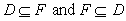 <strong>Use notation to indicate all containment relations between the following two sets. </strong> A) B) C) D) E)