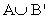 <strong>If the sets A and B are nonempty and disjoint, what does equal? </strong> A) B) C) D) E)