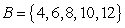 <strong>Find , the intersection of sets A and B. and </strong> A) B) C) D) E)