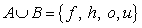 <strong>Find , the union of sets A and B. </strong> A) B) C) D) E)