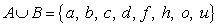 <strong>Find , the union of sets A and B. </strong> A) B) C) D) E)