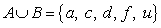 <strong>Find , the union of sets A and B. </strong> A) B) C) D) E)