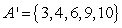 <strong>Assume thatand that U is the universal set of natural numbers less than 11. Find </strong> A) B) C) D) E)