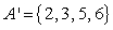<strong>Assume thatand that U is the universal set of natural numbers less than 11. Find </strong> A) B) C) D) E)