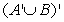 <strong>Assume that and that U is the universal set of natural numbers less than 11. Find . </strong> A) B) C) D) E)