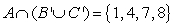 <strong>Assume that and that U is the universal set of natural numbers less than 11. Find . </strong> A) B) C) D) E)