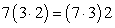 <strong>Which property of the real numbers is illustrated in this equality? </strong> A) additive identity B) multiplicative inverse C) associative D) multiplicative identity E) commutative