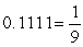 <strong>Choose the proper symbol to replace . 0.1111 </strong> A) B) C)