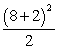 <strong>Evaluate the following expression. </strong> A) 50 B) 34 C) 33 D) 6 E) 42