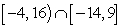 <strong>Choose the correct interval notation for this subset of the real numbers. </strong> A) B) C) D) E)