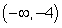 <strong>Choose the correct interval notation for this subset of the real numbers. and </strong> A) B) C) D) E)