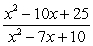 <strong>Simplify the fraction. </strong> A) B) C) D) E)