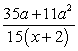 <strong>Perform the indicated operations and simplify. </strong> A) B) C) D) E)