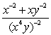 <strong>Rewrite the following so that only the positive exponents remain, and then simplify. </strong> A) B) C) D) E)
