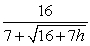 <strong>Rationalize the numerator of the fraction and simplify. </strong> A) B) C) D) E)