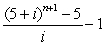 <strong>The formula for the future value of an annuity due involves the expression . Write this expression over a common denominator and factor the numerator to simplify. </strong> A) B) C) D) E)