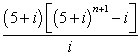 <strong>The formula for the future value of an annuity due involves the expression . Write this expression over a common denominator and factor the numerator to simplify. </strong> A) B) C) D) E)