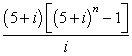 <strong>The formula for the future value of an annuity due involves the expression . Write this expression over a common denominator and factor the numerator to simplify. </strong> A) B) C) D) E)