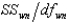 <strong>In computing an ANOVA,which of the following is not one of the calculations?</strong> A) B) C) D)