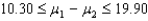 <strong>A related-samples t-test has resulted in a and .If the appropriate two-tailed ,construct a 95% confidence interval.</strong> A) B) C) D)